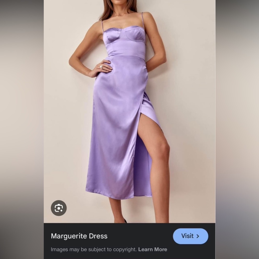 Reformation Purple Slip Dress Sleeveless Spaghetti Strap Wedding